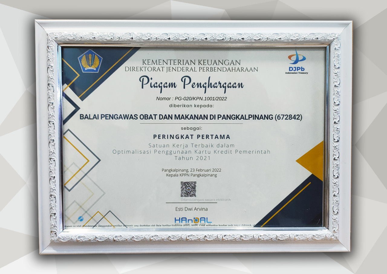 Satker Terbaik I KKP - 2021