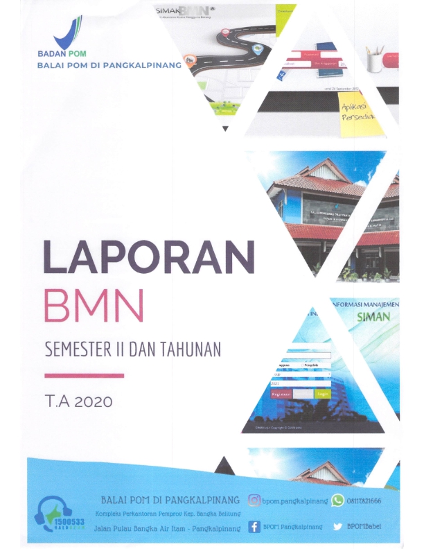 Laporan BMN TA 2020