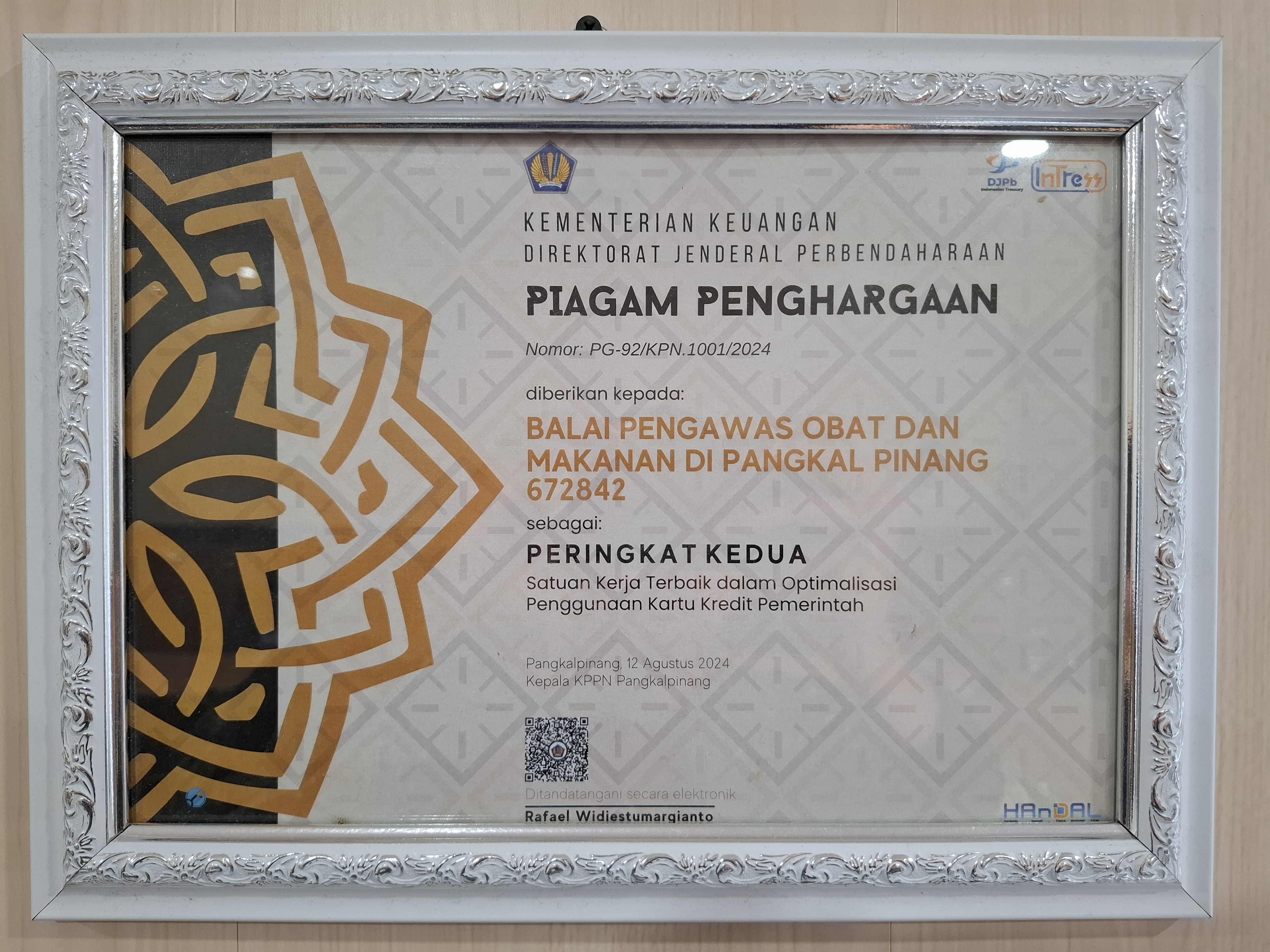 Peringkat II KKP - 2024
